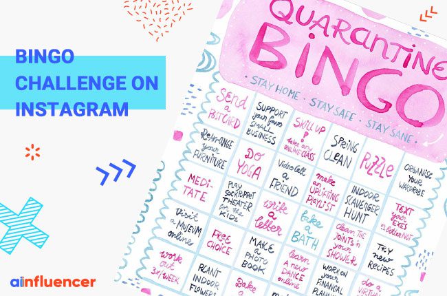 Bingo Challenge on Instagram