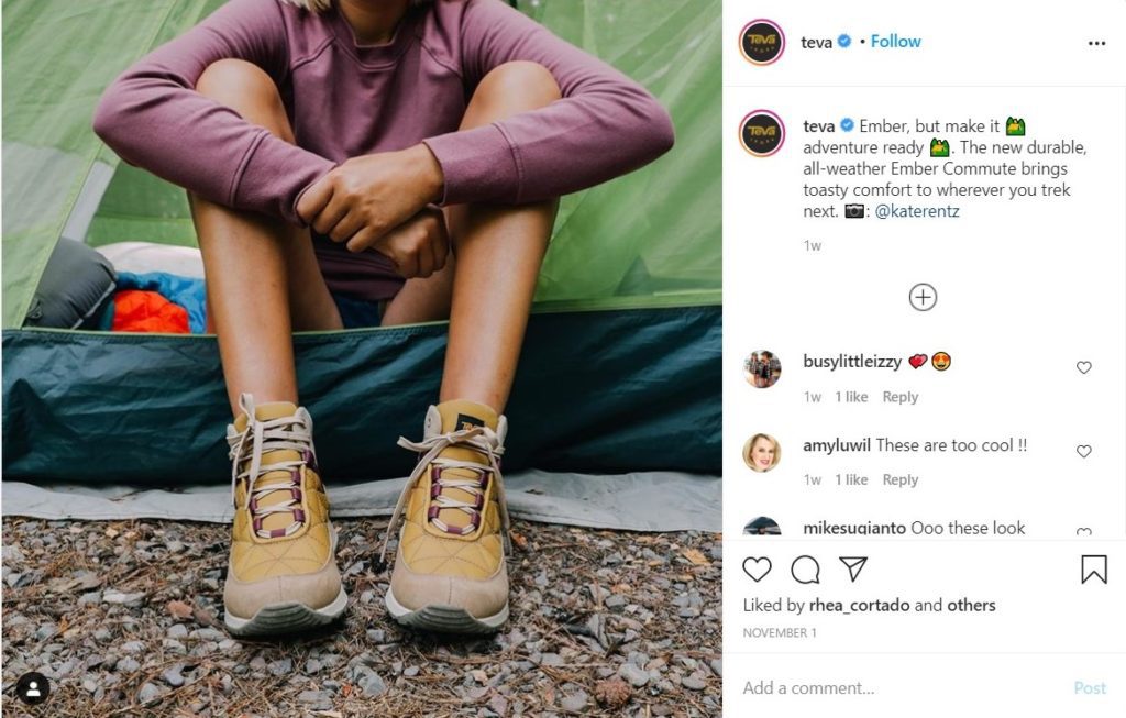 Create an Instagram carousel for user-generated content