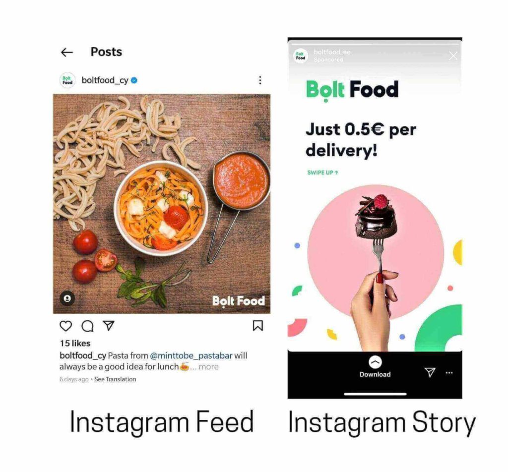 Instagram Feed and Story