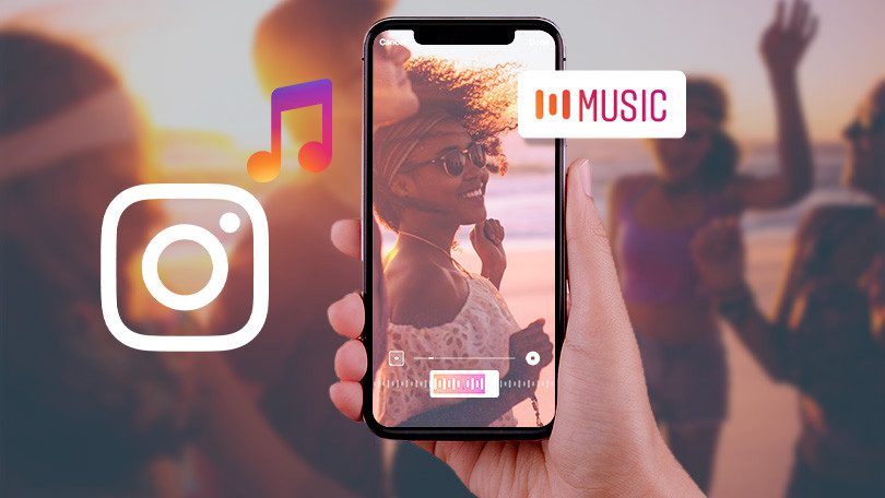 music sticker on Instagram