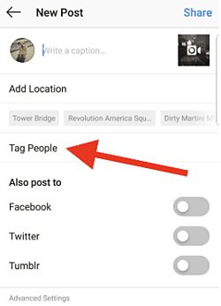 How to tag someone 2024 on instagram post