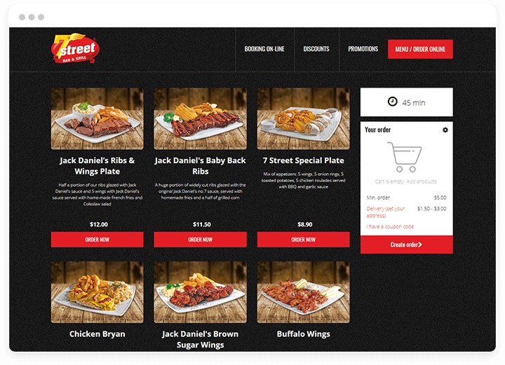 Where to Post Restaurant Menus Online