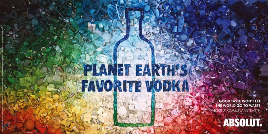 Absolut Planet Earth's Favorite Vodka