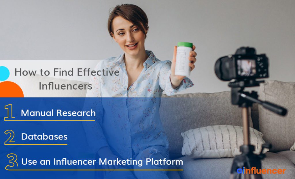 Steps to find effective influencers