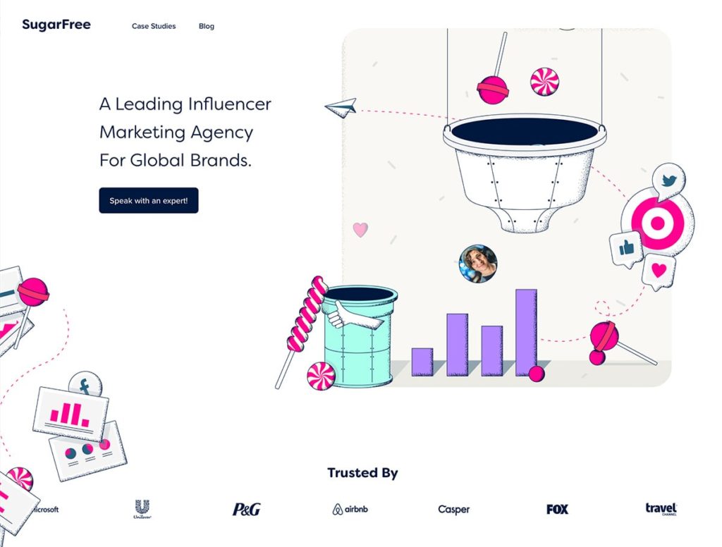 SugarFree-influencer marketing agency