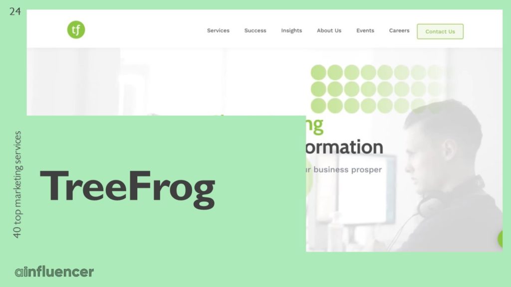 Instagram growth service: Tree Frog