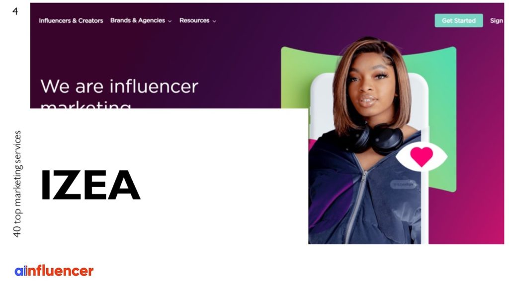 Influencer Instagram marketing service: IZEA
