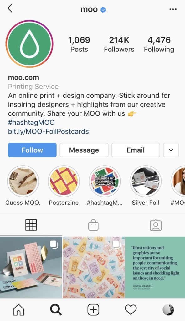 Optimize your Instagram business profile