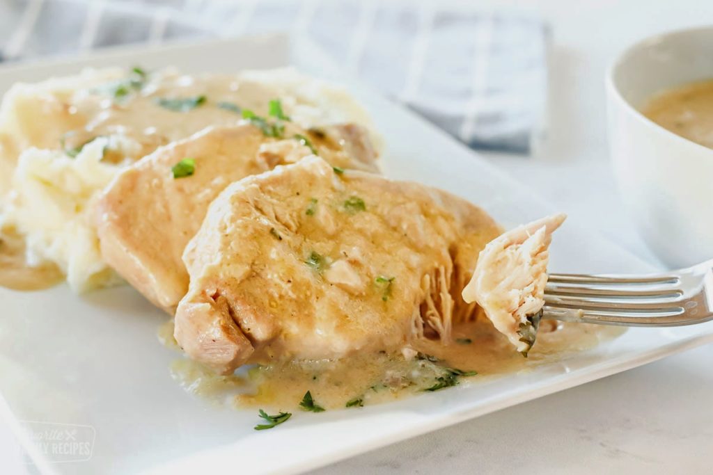 Easter dinner-Crock Pot Pork Chops