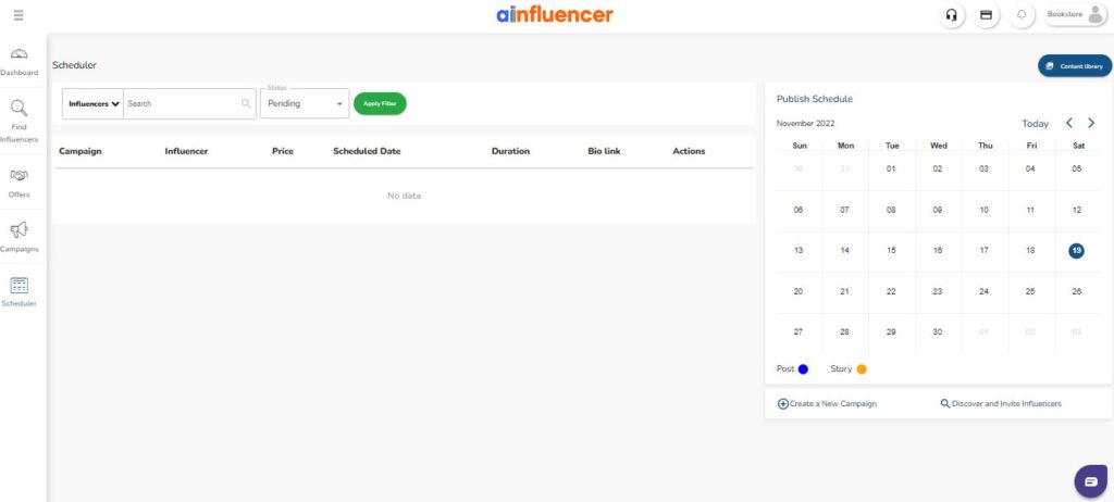 Ainfluencer Scheduler