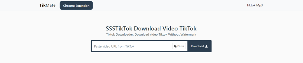 Tikmate - Download video tiktok, Tiktok downloader no Watermark