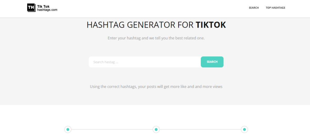 Tik hashtag dashboard 