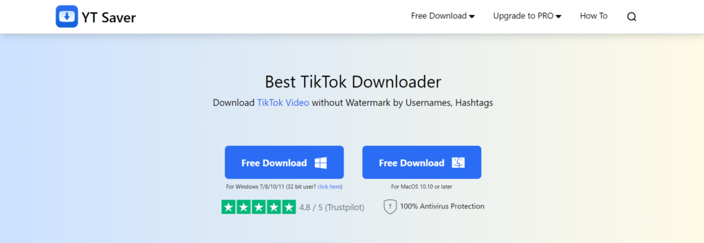 Download TikTok Videos with By Click Downloader