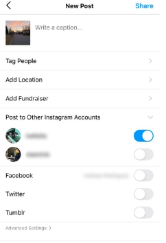 Add details for Instagram posts
