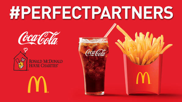 Coca & Mac Donald-brand partnership