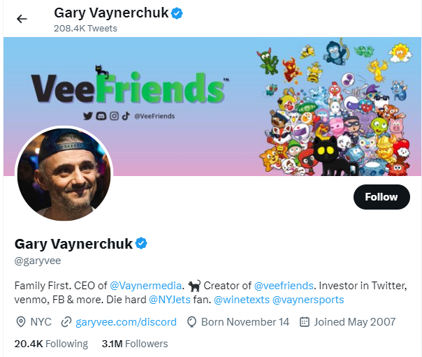 Gary Vaynerchuk (@garyvee) _ Twitter