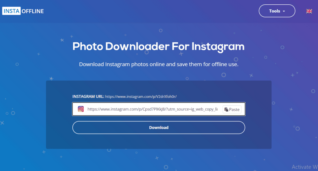 InstaOffline-IG video downloader