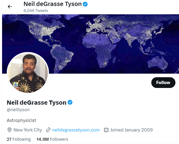 Neil deGrasse Tyson (@neiltyson) _ Twitter