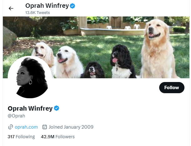 Oprah Winfrey (@Oprah) _ Twitter