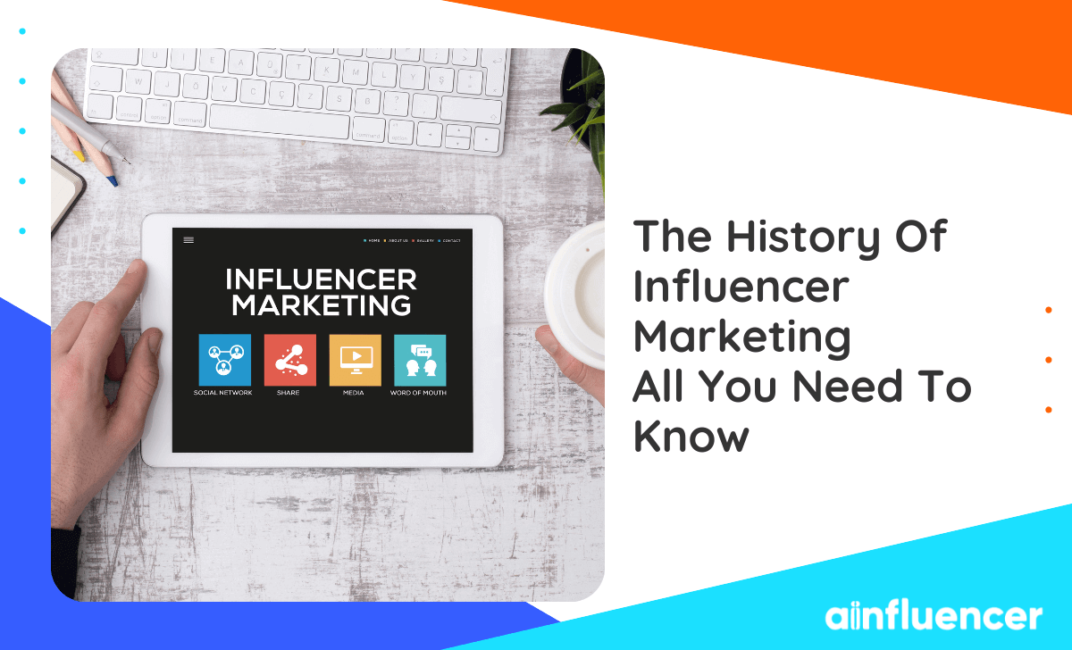 You are currently viewing The History Of Influencer Marketing – All You Need To Know