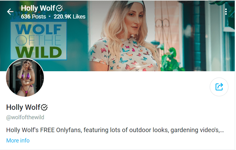 Holly Wolf-Hot OnlyFans Account-min