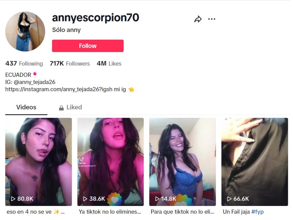 Tiktok Nude Accounts