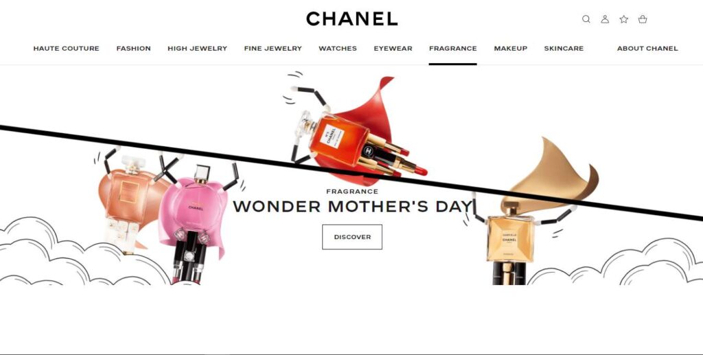 Chanel Homepage