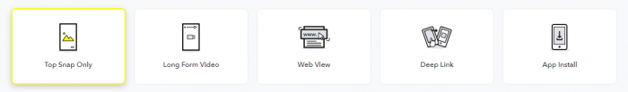 Snapchat Business Options