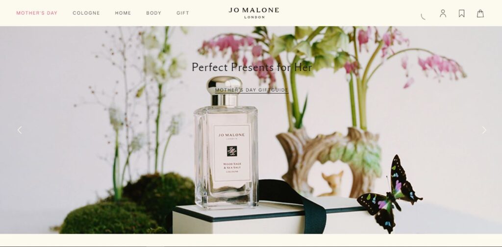 Jo Malone Homepage