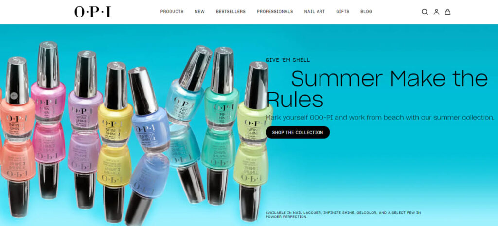 O.P.I Nail Polish Brand