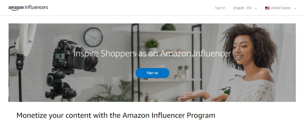 Amazon Influencers Program