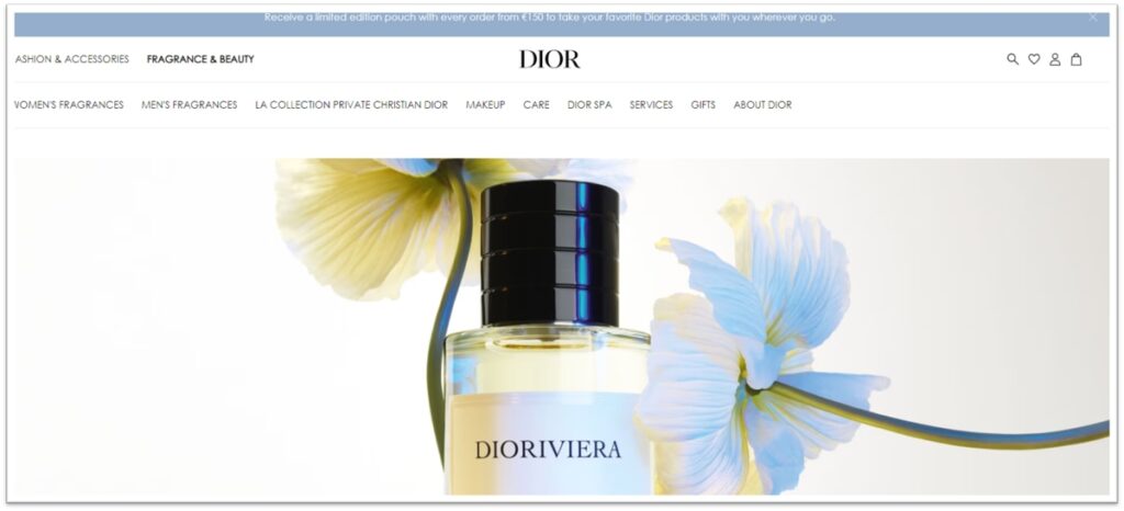 Dior Homepage