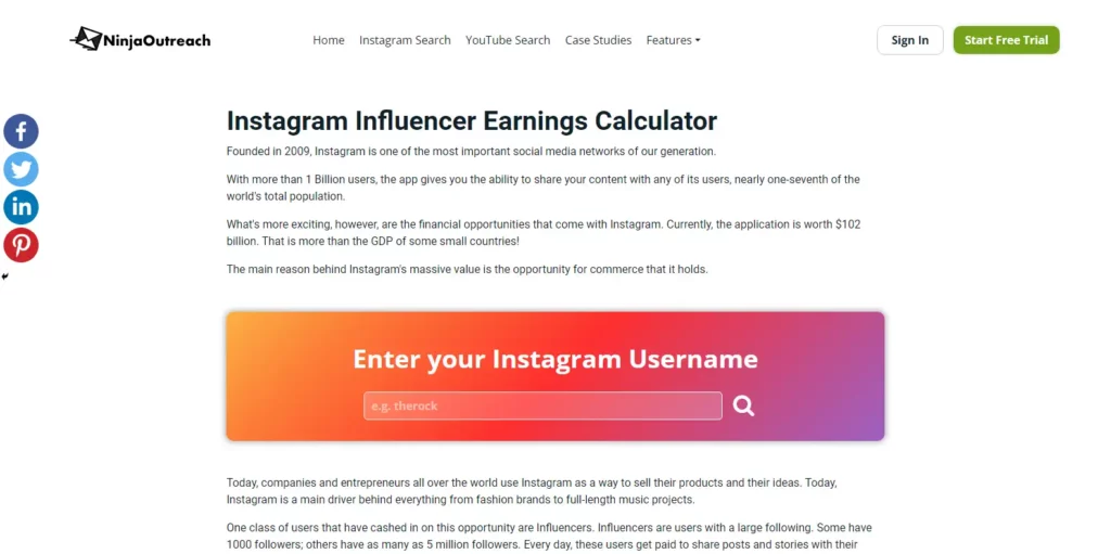 Know Your Worth:  Influencer Earnings Calculator – SocialStar