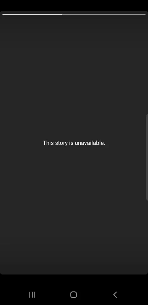 Story Unavailable Instagram Meaning