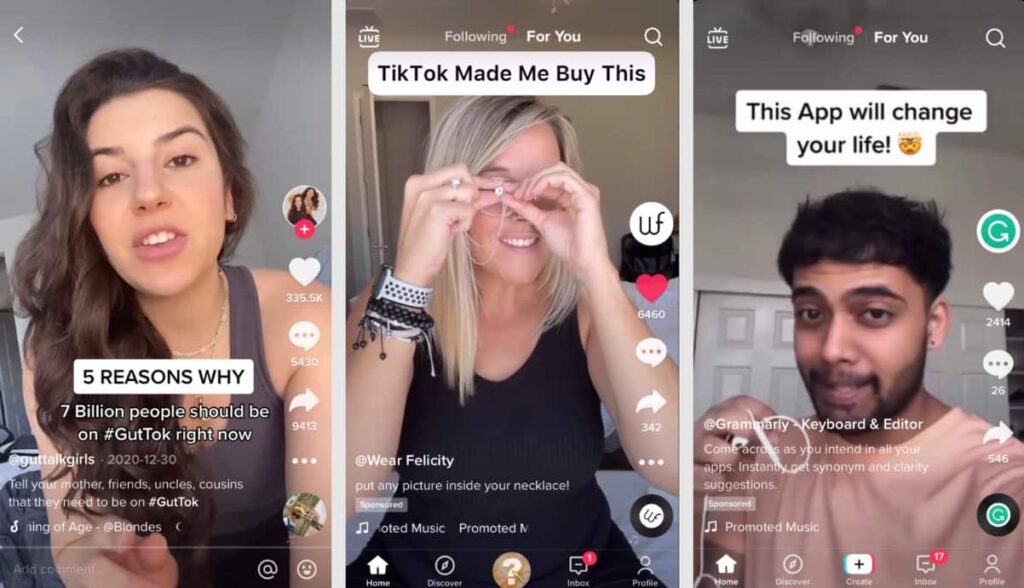 TikTok In-Feed Ads