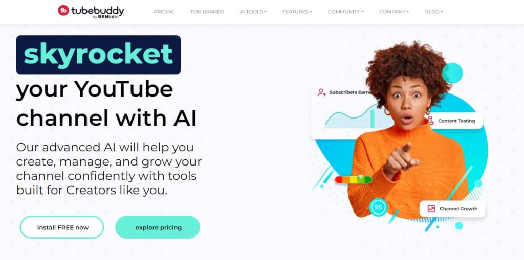 TubeBuddy Homepage