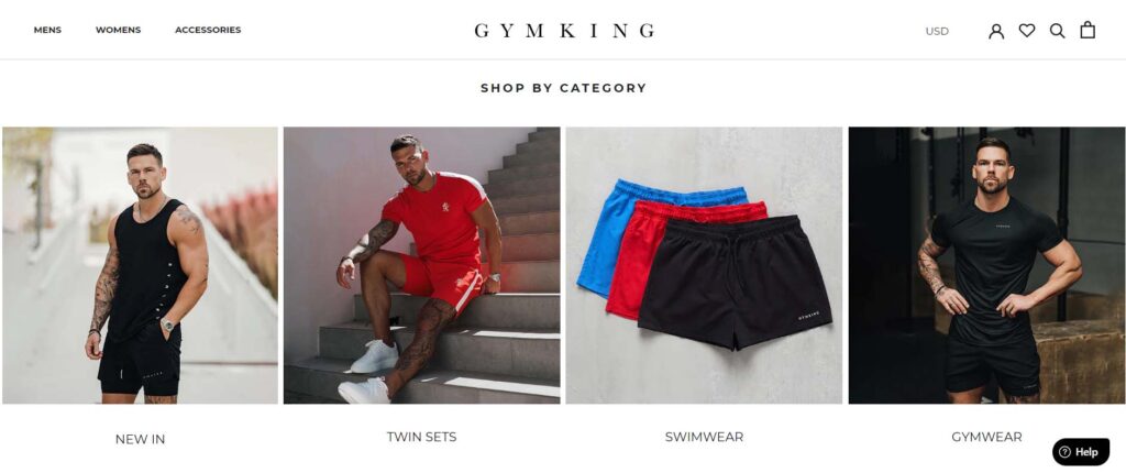 The Gym King clothing brand