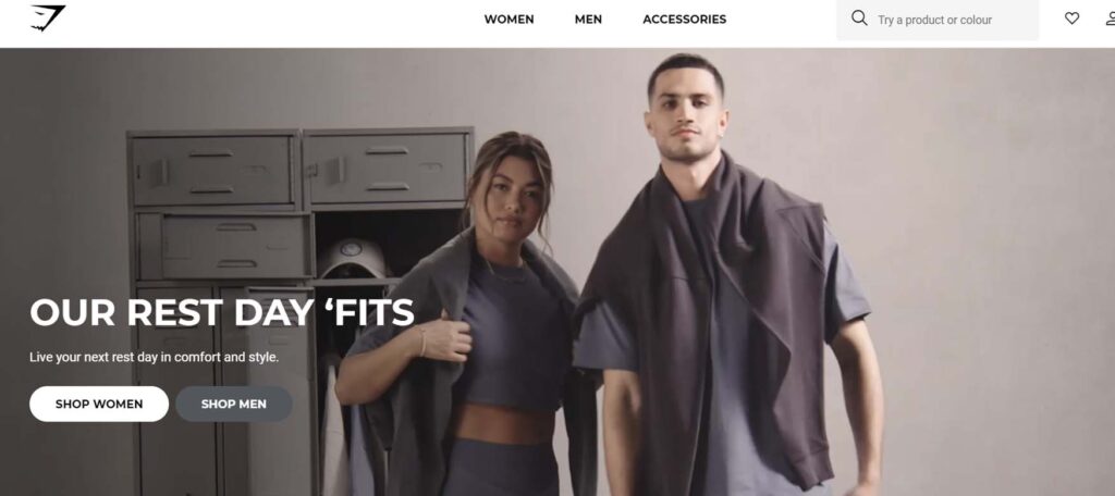 Fitness on sale brand apparel