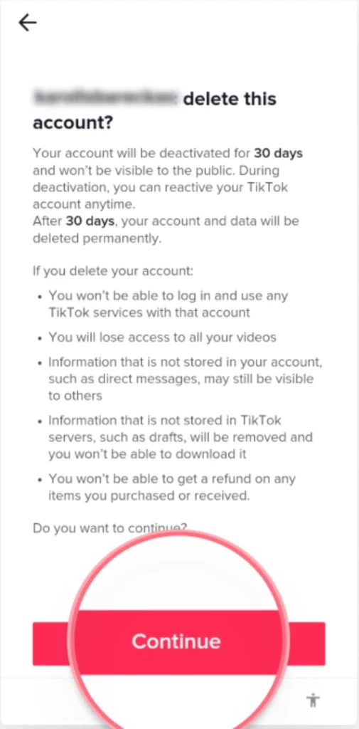 How to Delete TikTok Account