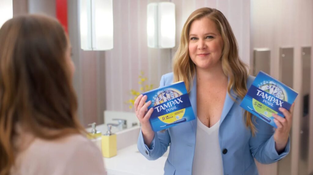 Tampax and Amy Schumer Collaboration