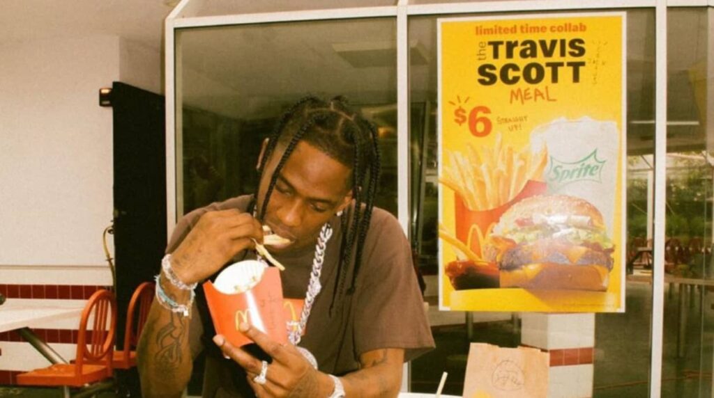 Travis Scott And Mc Donalds Collaboration