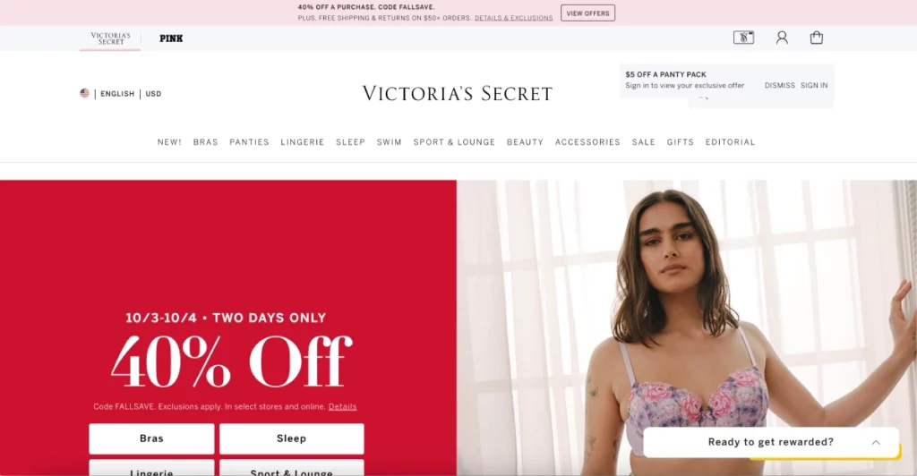 Victoria's Secret: Luxury Bras, Knickers, Lingerie, Sleepwear & Beauty