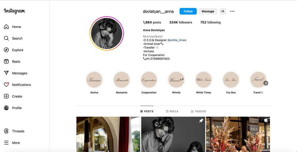 Top 15 Male and Female Instagram Influencers in Armenia to Follow in 2024