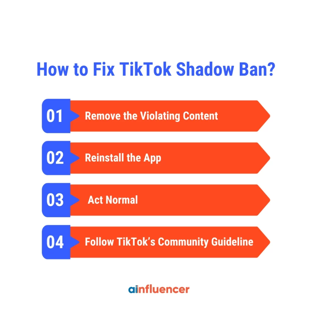 How to Fix TikTok Shadow Ban?