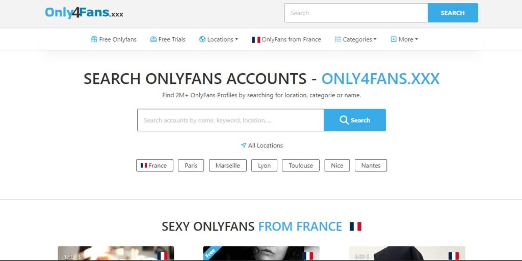 Only4fans.Xxx homepage