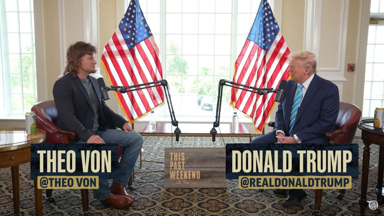 Trump and Theo von